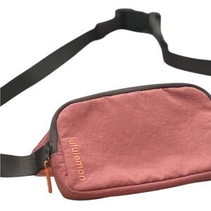Lululemon Pink Belt Bag with Strap